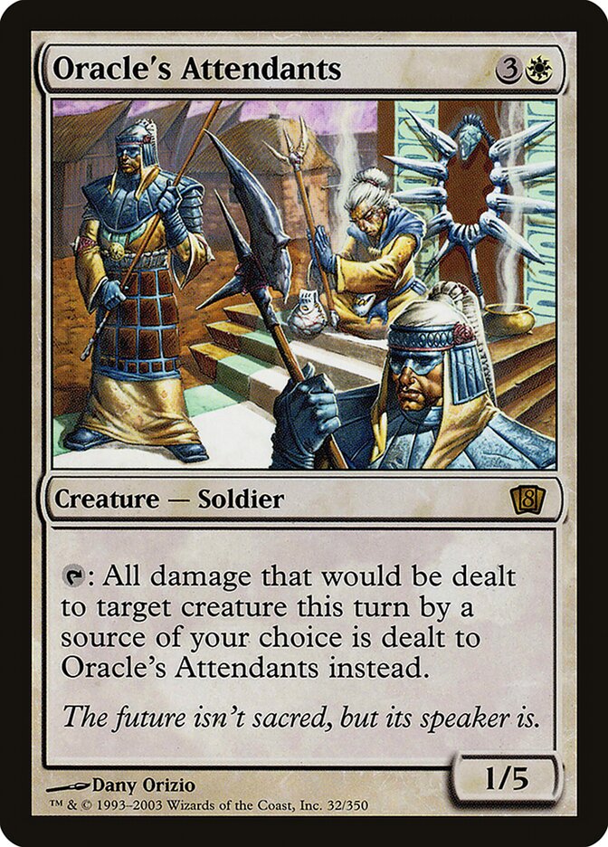 Oracle's Attendants 32★/350 (8th Edition)  - Foil | Good Games Modbury