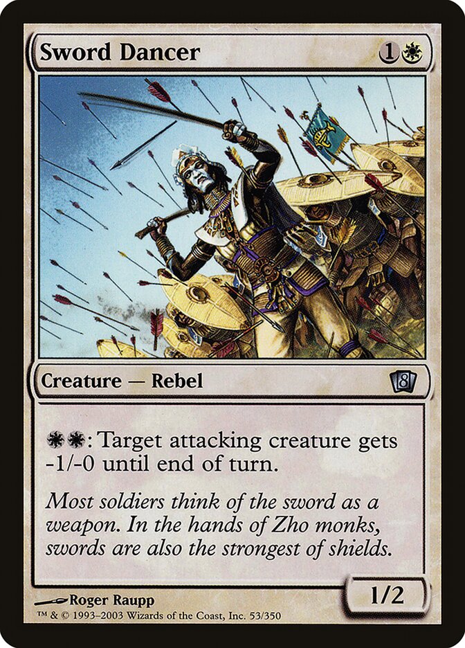 Sword Dancer 53★/350 (8th Edition)  - Foil | Good Games Modbury