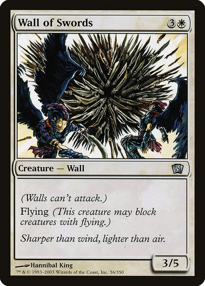 Wall of Swords 56★/350 (8th Edition)  - Foil | Good Games Modbury