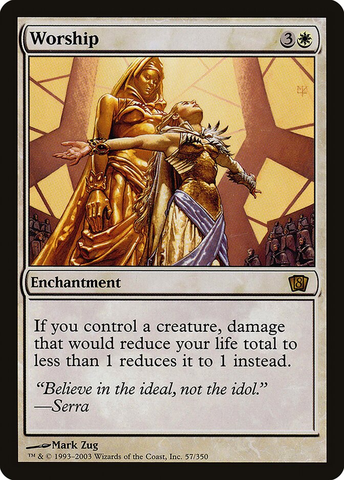 Worship 57★/350 (8th Edition)  - Foil | Good Games Modbury