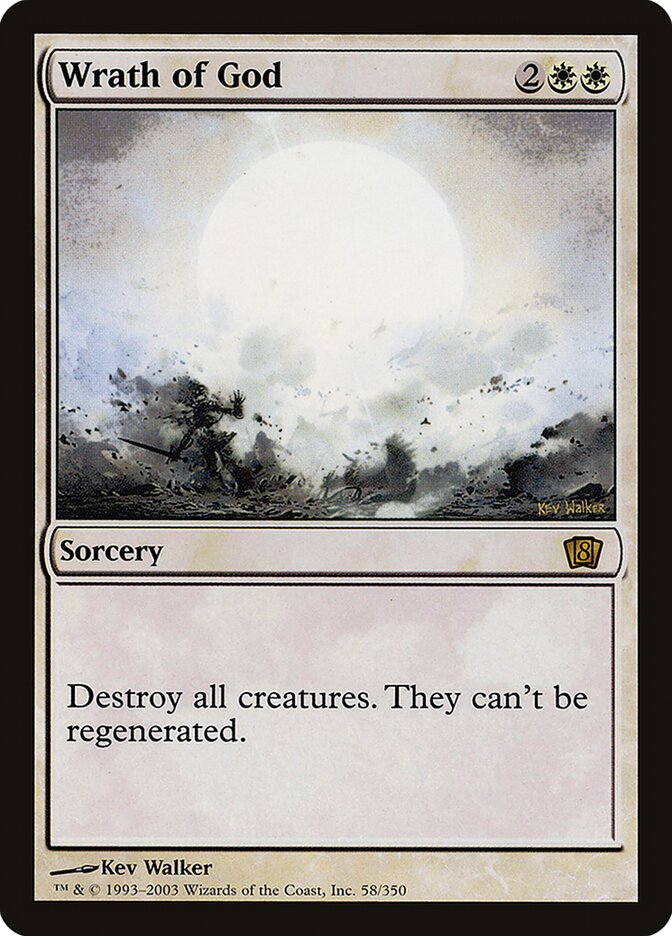Wrath of God 58★/350 (8th Edition)  - Foil | Good Games Modbury