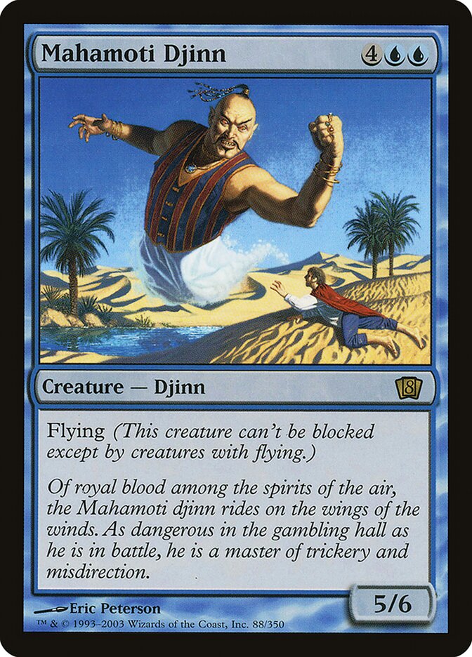Mahamoti Djinn 88★/350 (8th Edition)  - Foil | Good Games Modbury