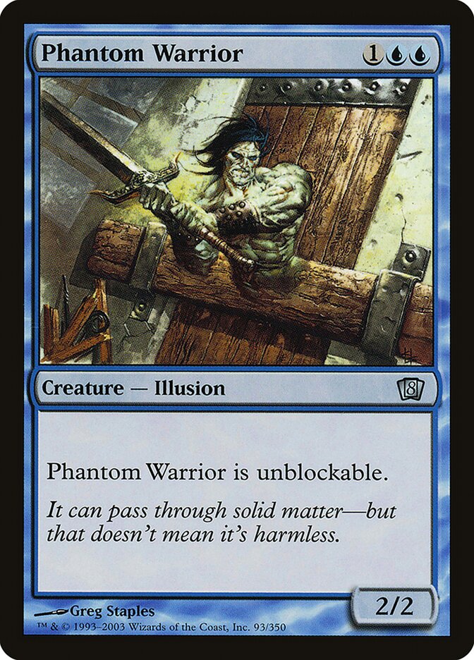 Phantom Warrior 93★/350 (8th Edition)  - Foil | Good Games Modbury