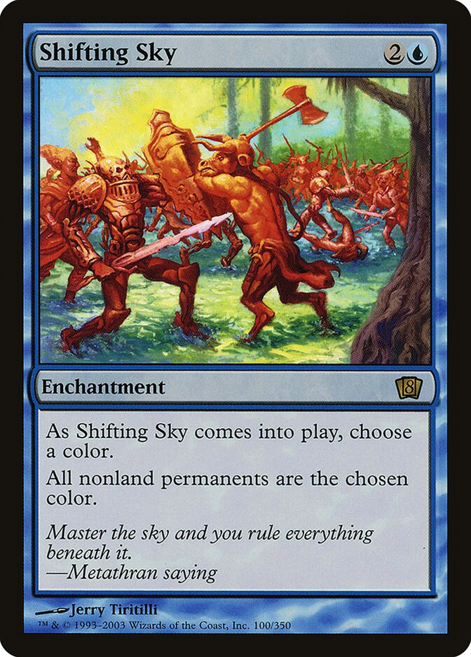Shifting Sky 100★/350 (8th Edition)  - Foil | Good Games Modbury