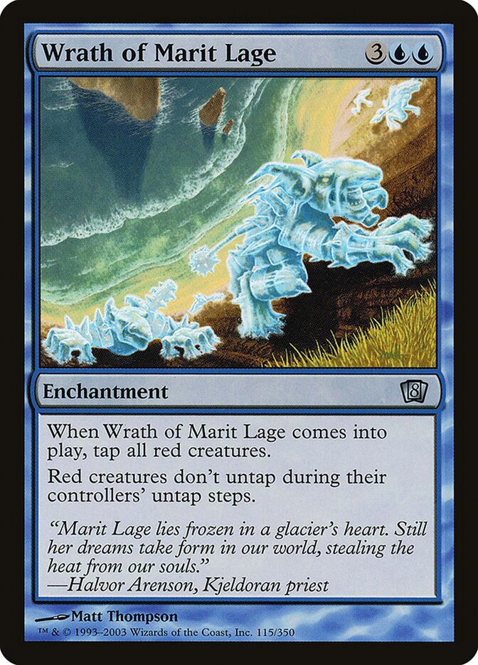 Wrath of Marit Lage 115★/350 (8th Edition)  - Foil | Good Games Modbury