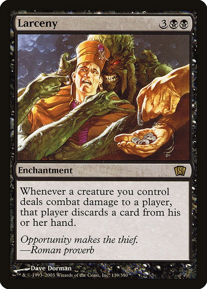 Larceny 139★/350 (8th Edition)  - Foil | Good Games Modbury