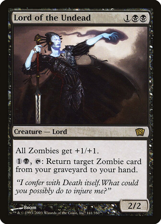 Lord of the Undead 141★/350 (8th Edition)  - Foil | Good Games Modbury