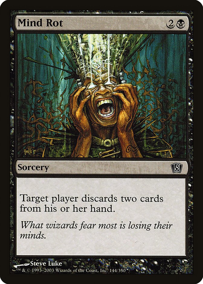 Mind Rot 144★/350 (8th Edition)  - Foil | Good Games Modbury