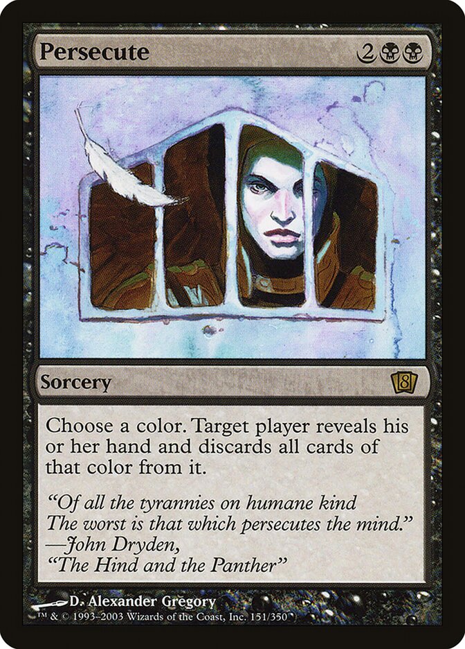Persecute 151★/350 (8th Edition)  - Foil | Good Games Modbury