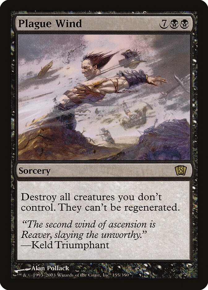 Plague Wind 155★/350 (8th Edition)  - Foil | Good Games Modbury