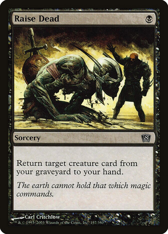 Raise Dead 157★/350 (8th Edition)  - Foil | Good Games Modbury