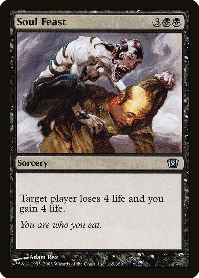 Soul Feast 165★/350 (8th Edition)  - Foil | Good Games Modbury