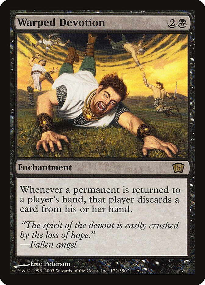 Warped Devotion 172★/350 (8th Edition)  - Foil | Good Games Modbury