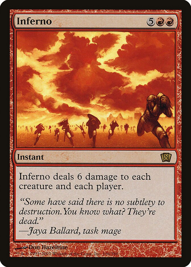 Inferno 196★/350 (8th Edition)  - Foil | Good Games Modbury