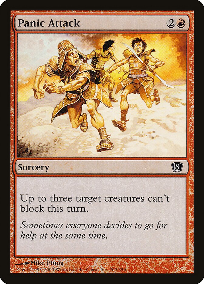 Panic Attack 209★/350 (8th Edition)  - Foil | Good Games Modbury