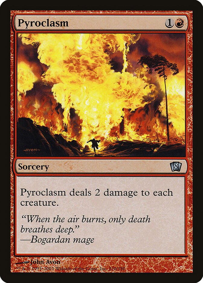Pyroclasm 210★/350 (8th Edition)  - Foil | Good Games Modbury