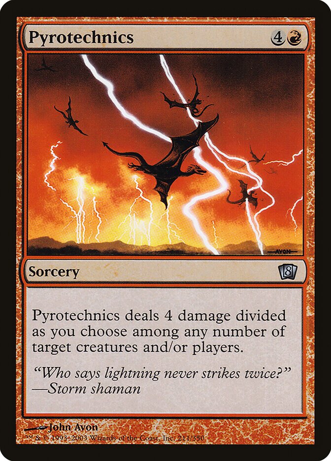 Pyrotechnics 211★/350 (8th Edition)  - Foil | Good Games Modbury