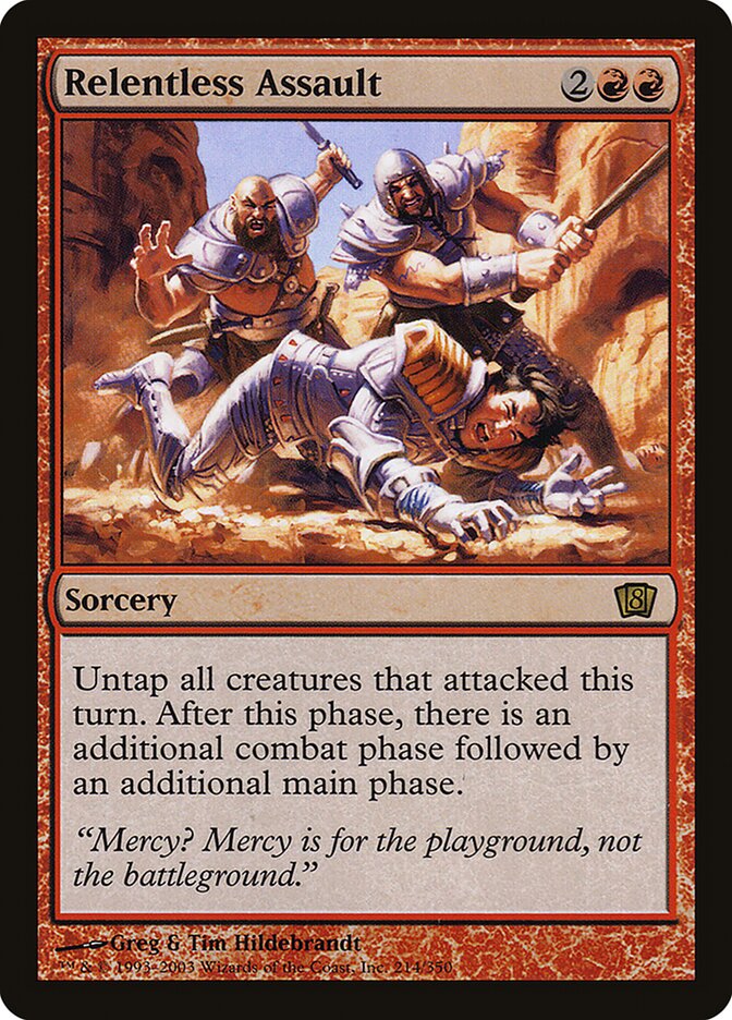 Relentless Assault 214★/350 (8th Edition)  - Foil | Good Games Modbury
