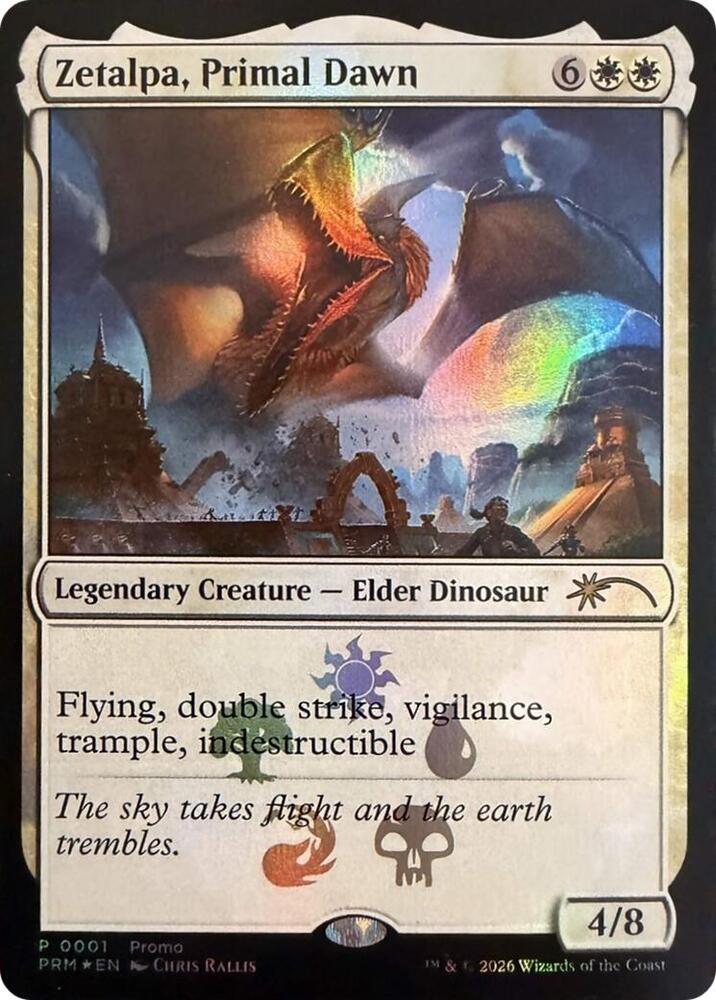 Zetalpa Primal Dawn 1 (Media Promos)  - Foil | Good Games Modbury
