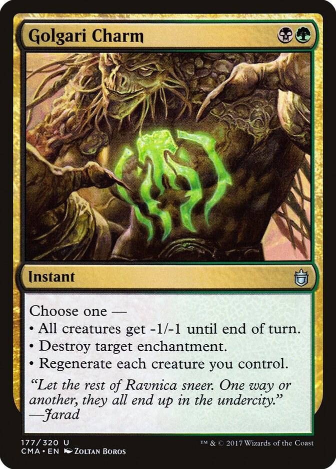 Golgari Charm 177/320 (Commander Anthology)  | Good Games Modbury