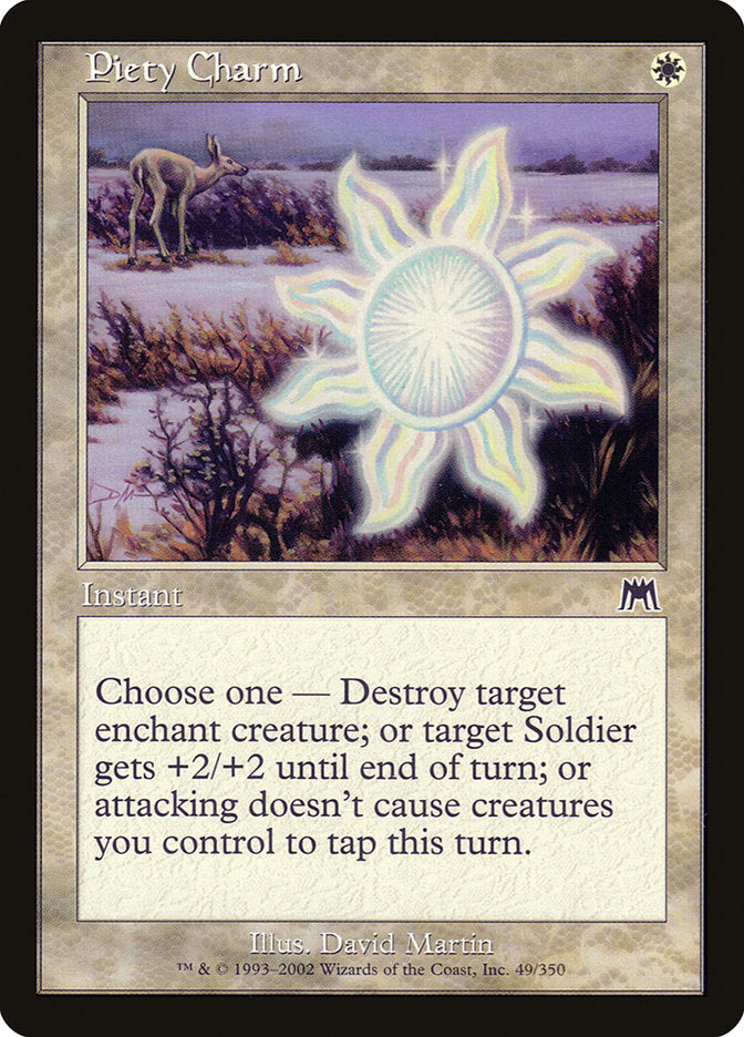 Piety Charm [Onslaught] | Good Games Modbury
