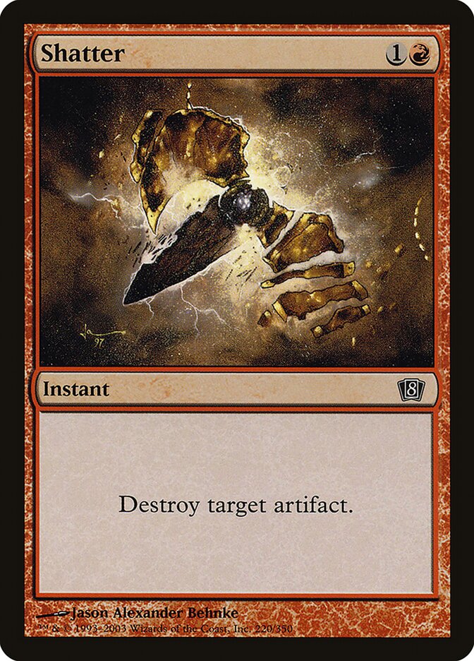 Shatter 220★/350 (8th Edition)  - Foil | Good Games Modbury