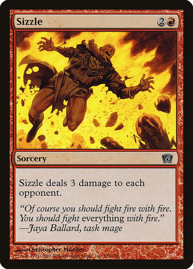 Sizzle 224★/350 (8th Edition)  - Foil | Good Games Modbury