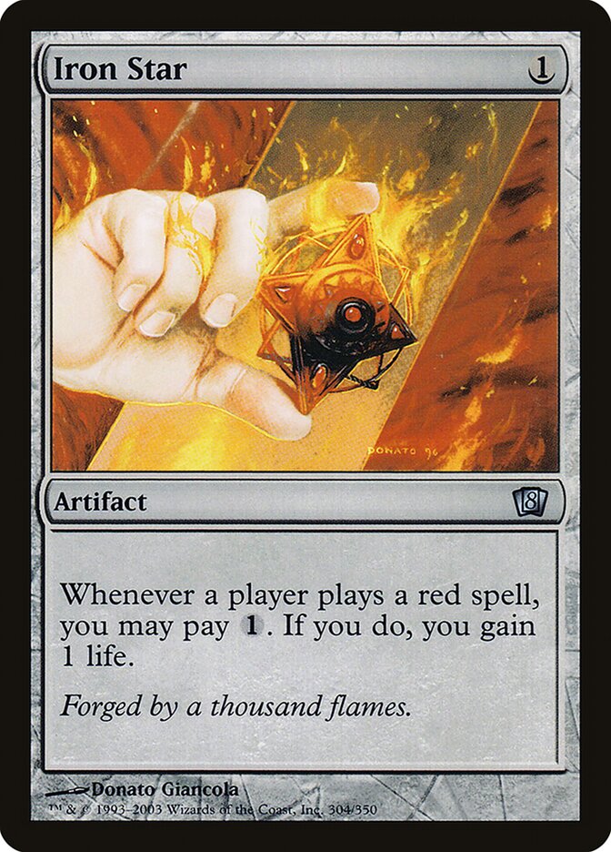 Iron Star 304★/350 (8th Edition)  - Foil | Good Games Modbury