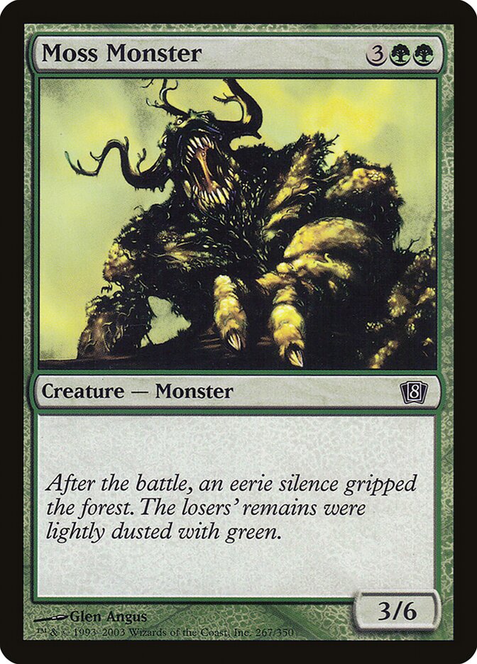 Moss Monster 267★/350 (8th Edition)  - Foil | Good Games Modbury