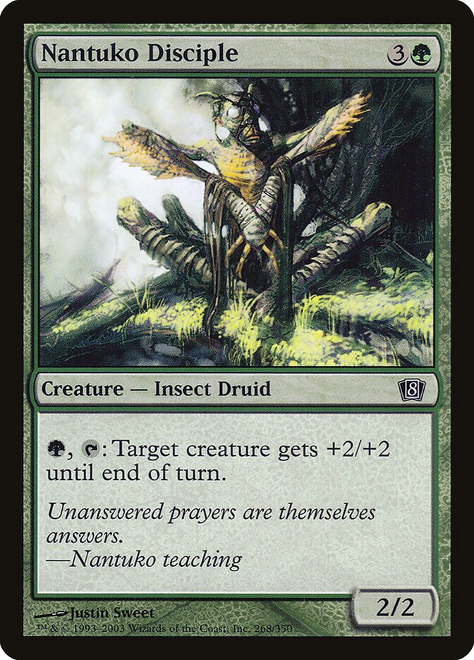 Nantuko Disciple 268★/350 (8th Edition)  - Foil | Good Games Modbury