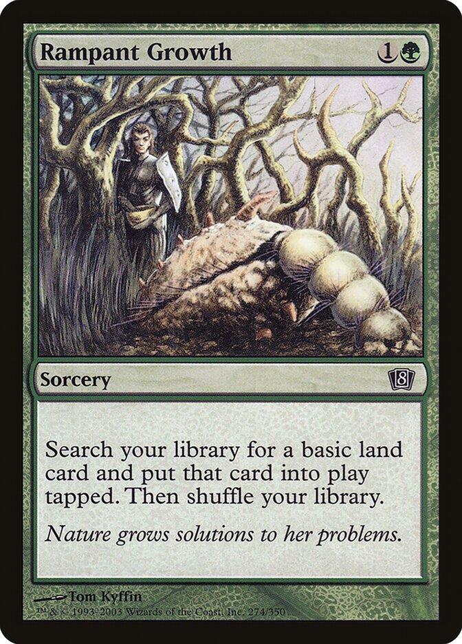 Rampant Growth 274★/350 (8th Edition)  - Foil | Good Games Modbury