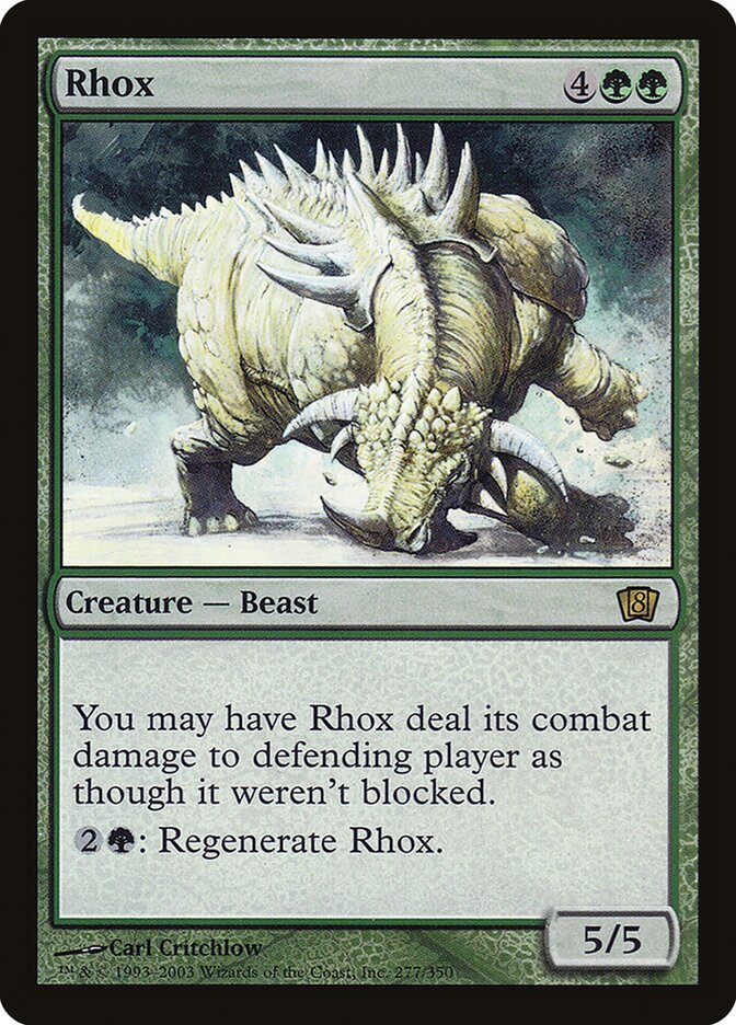 Rhox 277★/350 (8th Edition)  - Foil | Good Games Modbury