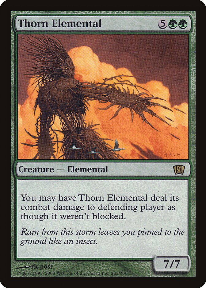 Thorn Elemental 283★/350 (8th Edition)  - Foil | Good Games Modbury