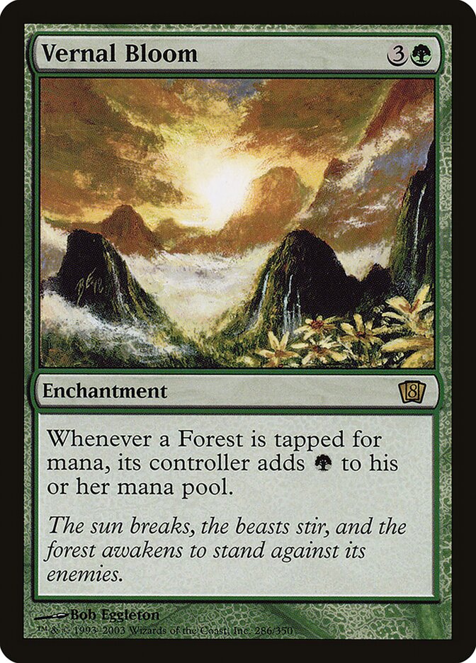 Vernal Bloom 286★/350 (8th Edition)  - Foil | Good Games Modbury