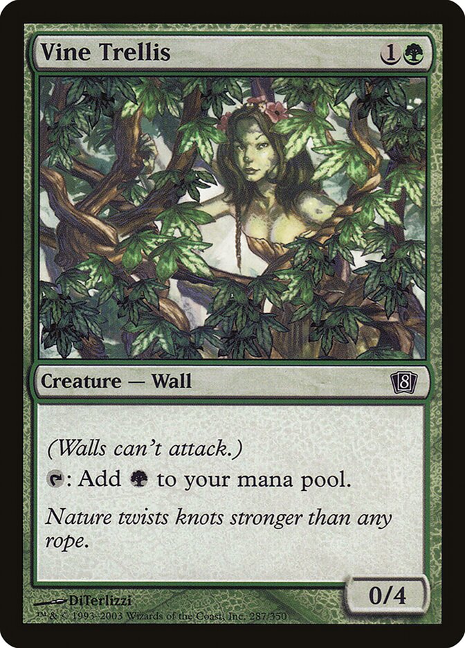 Vine Trellis 287★/350 (8th Edition)  - Foil | Good Games Modbury
