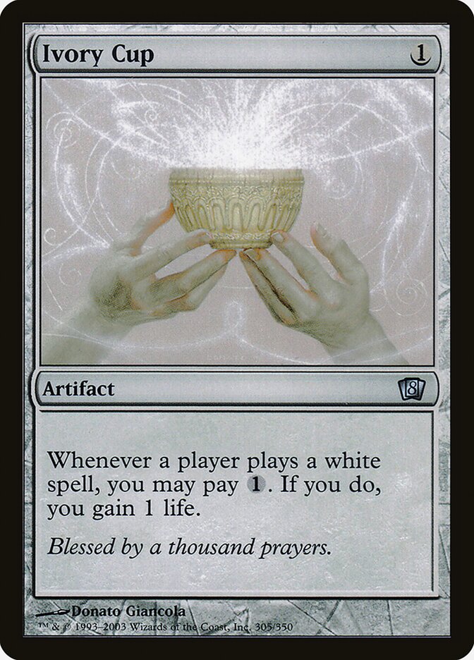Ivory Cup 305★/350 (8th Edition)  - Foil | Good Games Modbury