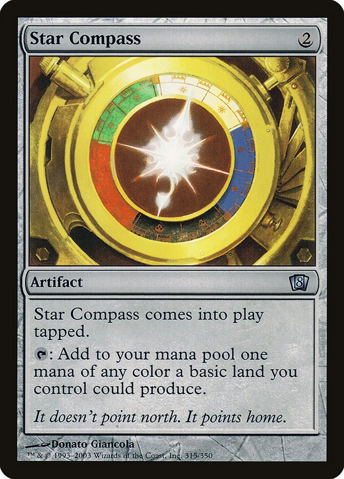 Star Compass 315★/350 (8th Edition)  - Foil | Good Games Modbury