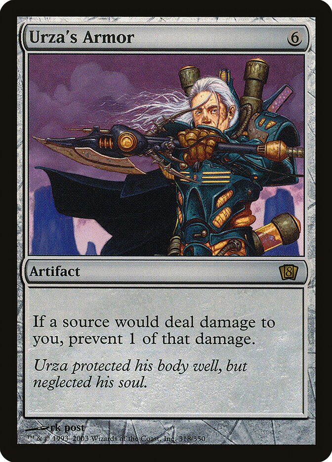 Urza's Armor 318★/350 (8th Edition)  - Foil | Good Games Modbury