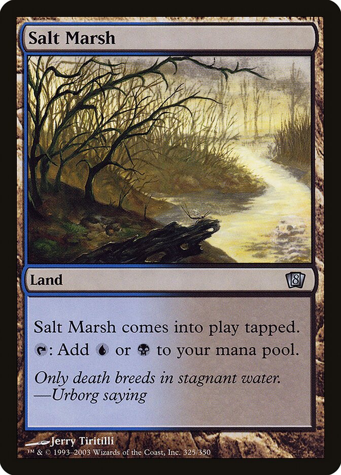 Salt Marsh 325★/350 (8th Edition)  - Foil | Good Games Modbury