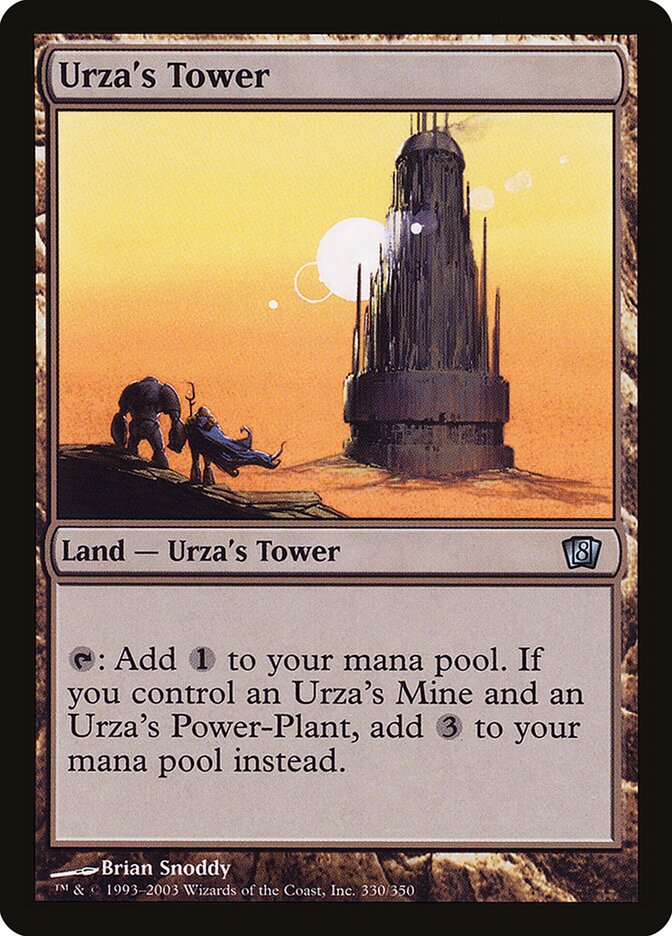 Urza's Tower 330★/350 (8th Edition)  - Foil | Good Games Modbury
