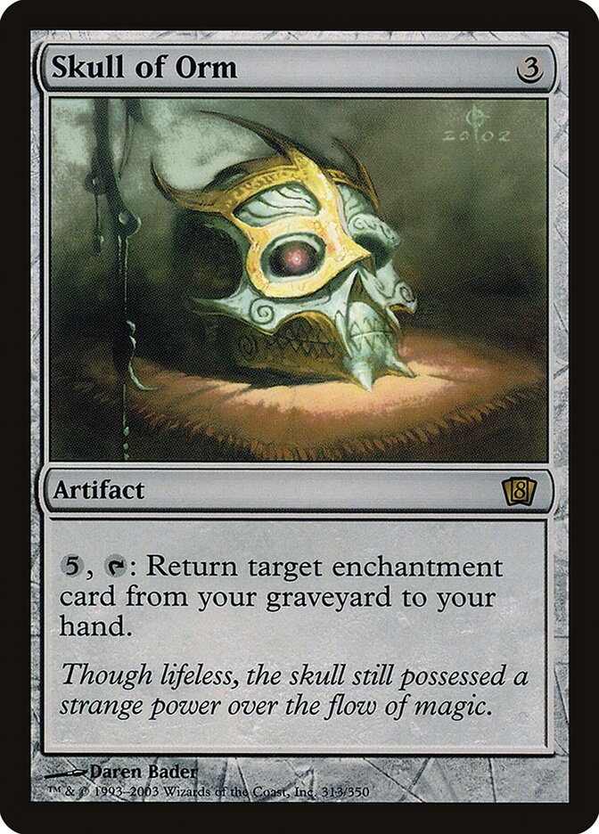 Skull of Orm 313★/350 (8th Edition)  - Foil | Good Games Modbury