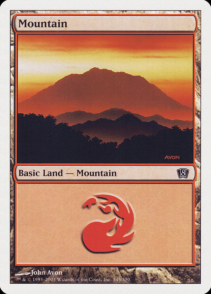 Mountain 345/350 (8th Edition)  | Good Games Modbury