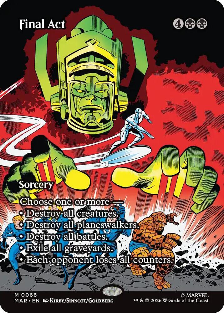 Final Act 66 (Marvel Universe Eternal-Legal)  - Borderless | Good Games Modbury