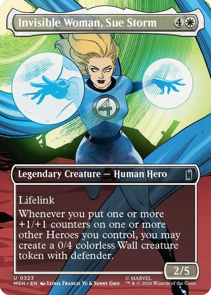 Invisible Woman, Sue Storm 323 (Marvel Super Heroes)  - Borderless | Good Games Modbury