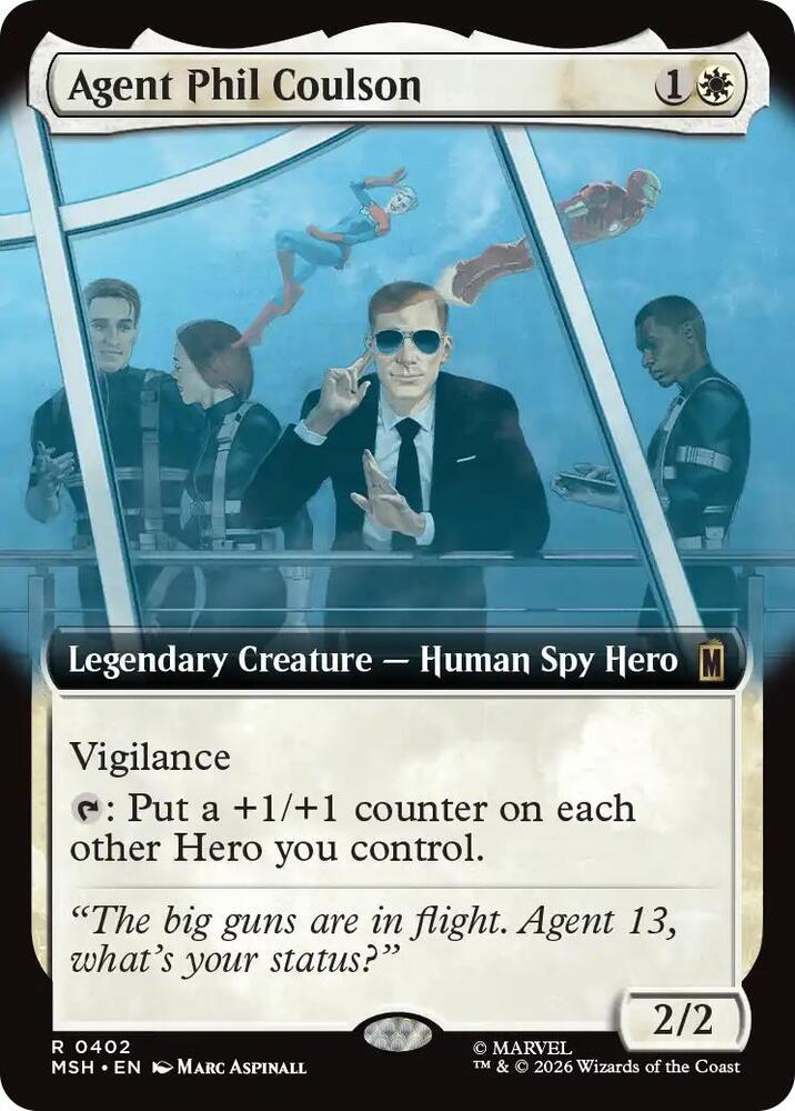 Agent Phil Coulson 402 (Marvel Super Heroes)  - Extended Art | Good Games Modbury