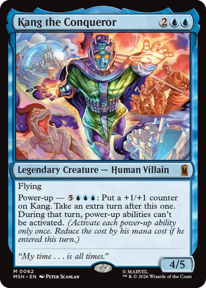 Kang the Conqueror 62 (Marvel Super Heroes)  - Foil | Good Games Modbury