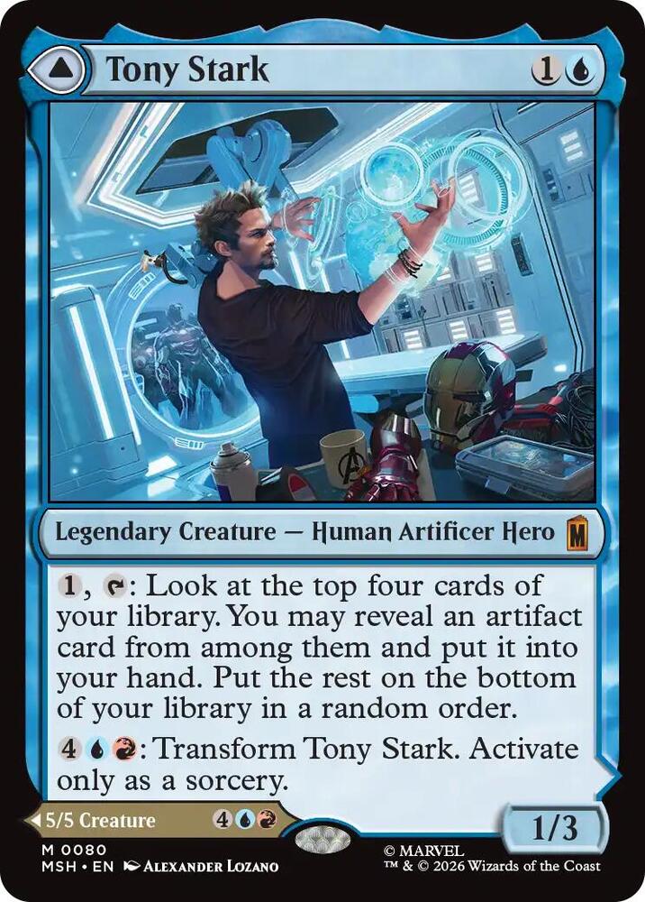 Tony Stark // The Invincible Iron Man 80 (Marvel Super Heroes)  - Foil | Good Games Modbury