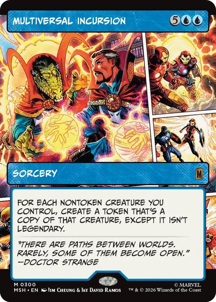 Multiversal Incursion 300 (Marvel Super Heroes)  - Showcase | Good Games Modbury