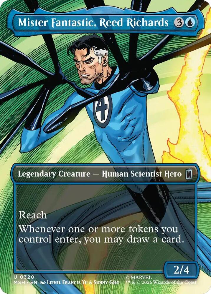Mister Fantastic, Reed Richards 320 (Marvel Super Heroes)  - Borderless | Good Games Modbury