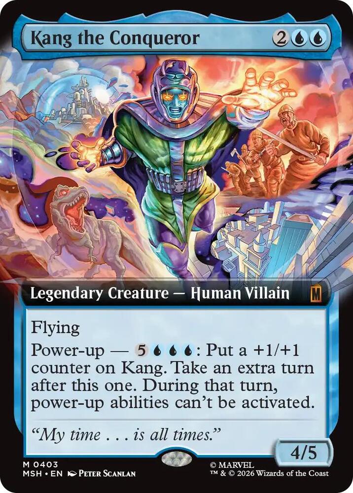 Kang the Conqueror 403 (Marvel Super Heroes)  - Extended Art | Good Games Modbury